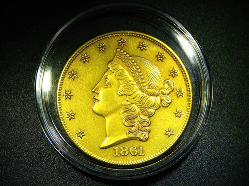 Choice 1861 20 dollar - choice,